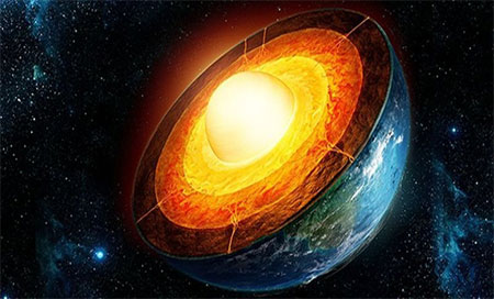 nucleo interno de la tierra